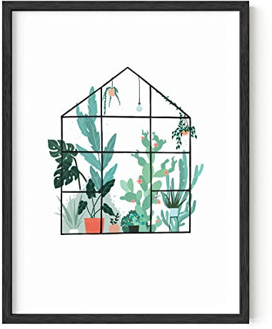 Impresión individual para invernadero, 30,5 x 40,6 cm