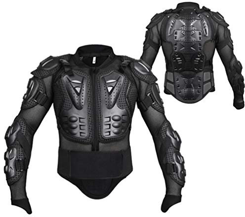 IFIKK Veste Armure Moto Blouson Motard Gilet Sport Veste avec Protection Armure Moto Blouson Motard Gilet Protection Dorsale Équipement de Moto Cross Scooter VTT Enduro Homme ou Femme