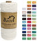 Uiopa Corde Macramé 2mm x 200m, Ficelle Macramé 3-Ply Corde Coton, Fil Macramé de Tressée DIY pour Cintres de Plantes Tentures Murales Jardinage Décoration Bohème (Naturelle)
