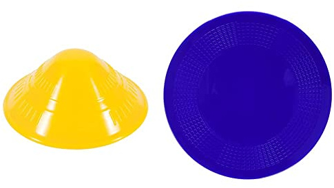 Dycem Bottle Opener, Yellow, 6 cm & Performance Health Dycem Non Slip Round Pad 14 cm, Blue, Precut Adhering Pad, Grip Assistance, Non-Toxic, Prevents Objects from Sliding or Rolling