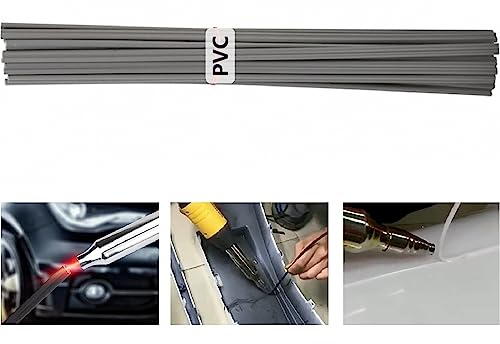 Baguette de Soudage,Soudage Sticks,Soudage Plastique,Tiges Soudage,20PC PVC Fils à souder Bâtons Soudage Pour Soudeur en Plastique Le Soudage La RéParation