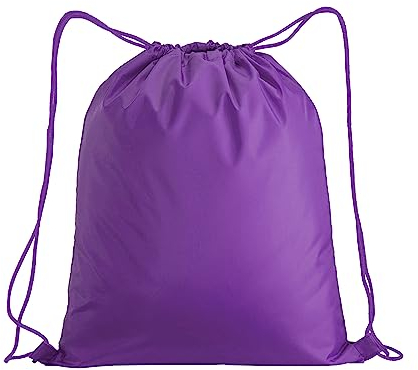 Artexia Sacca Zainetto Sportiva Gym Sack Sport Ginnastica Nuoto Borsa Coulisse Palestra Impermeabile Viaggio Scarpe Scuola Asilo Bambini Adulti Unisex (Viola)