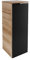 B.Brillant Midischrank hängend – Hängender Badezimmerschrank mit Front aus lackiertem Glas – Viel Stauraum & Soft-Close – Badschrank in Anthrazit & Eiche (30 x 83 x 32 cm)