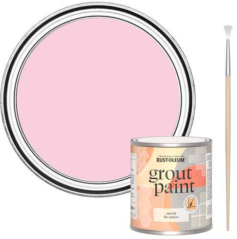 Rust-Oleum Pink Ultra-Durable Grout Paint - My Husband Said No 250ml