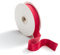 CHUQING Schleifenband Samt Rot 25 mm rotes Samtband Geschenkband Rotes Band Dekoband Rote Bänder rote Schleife Samtborte Schmuckband