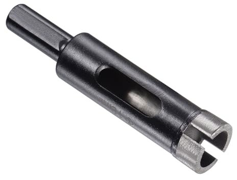 CoCud Diamond Core Drill Bit, 18mm Dia Triangle Shank, Tiles Stones Marble Concrete Dry/Wet Hole Saws Black - (Applications: for M10 Angle Grinder), 1-Piece