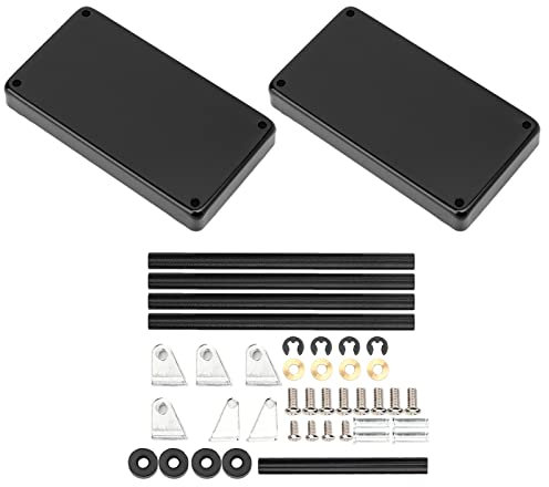 PUNELE Werkzeugwagen-Set, Mini-2-stöckiger Werkzeug-Aufbewahrungswagen, Mobile Werkstatt, Garage, Reparatur, RC-Zubehör Modelle Im Maßstab 1/8, 1/10, 1/12, 1/16, Große Größe