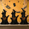 3 Stück Halloween Deko Geister Baumstumpf, Geister Baumstumpf mit LED Licht, Batteriebetriebene Tischdeko DIY Halloween Baumstumpf für Halloween Dekoration, Party Deko, Terrasse, Rasen Atmosphäre