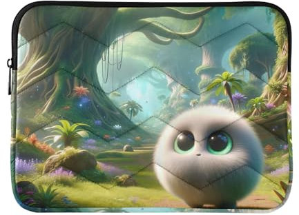 Computer Sleeve 3D Animation Cute Animal 14-inch Laptop Case Computer Bag