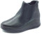 IGI&CO 6654433 Nappa Soft Vitello Nero Tronchetti con Zeppa Media per Donna in Pelle (Taglia 41)