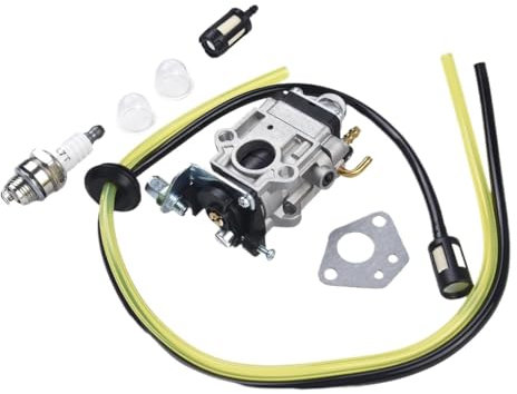 accessory Kit de servicio de carburador compatible con desbrozadora multiherramienta 5 en 1 de 40 cc y 52 cc. ¡Fácil instalación y uso confiable!