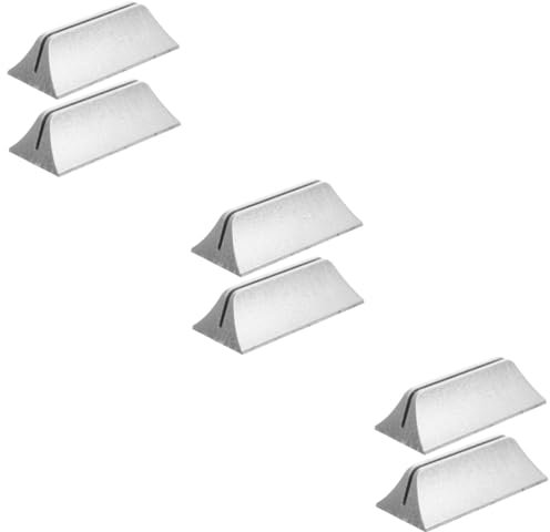 STOBOK 6pcs Stable Plastic Desk Divider Clamps Desk Partition Support Clamp Heavy Duty for Screen Dividers