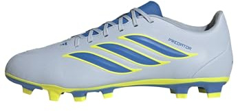 adidas Unisex Predator Club Firm Ground/Multi Ground Football Boots, Crystal Sky/ray Blue/Team Solar Yellow 2, 9.5 UK