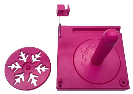 Generico Garnhalter für Häkelnadeln – Spindelhalter für Garn mit Schublade zum Aufbewahren von Gegenständen für Kunsthandwerk für Spinner Spinner und für Strickwaren | Appa