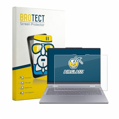 BROTECT Schutzglas für Lenovo ThinkBook 14 2-in-1 Gen 6 Schutzfolie Panzer Folie Glas[Extrem Kratzfest 9H, Anti-Fingerprint, Ultra-Transparent]