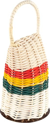 Meinl Percussion Caxixi Shaker Instrument - Large - Musical Instrument with clear Sound - Rattan, Coconut Bottom (CAX3)