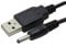 CABLEDECONN - Câble d’alimentation USB pour prise Jack, CC 3,5 mm/1,35 mm, 5 Volt, CC