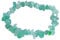 Lebensquelle Plus grüner Aventurin Splitterarmband | Handgefertigtes Elastisches Stretch Splitter Armband | Echter natürlicher Edelstein (Aventurin)