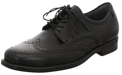 Waldläufer Herren Halbschuh Henry Schnürschuh schwarz Gr. 44
