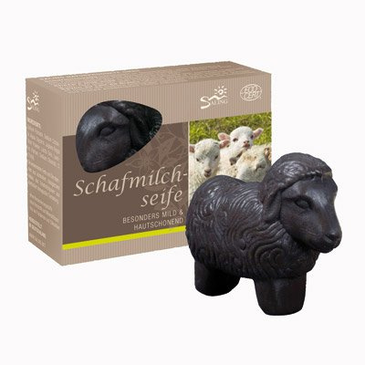 Saling Naturprodukte Schafmilchseife Schwarzes Schaf (85 g)