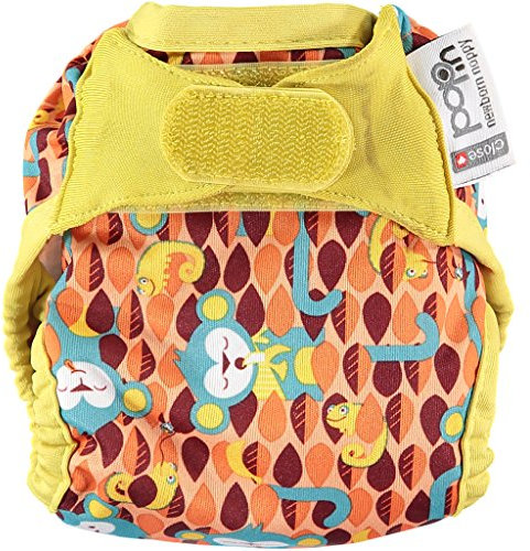 Close Pop-In Wiederverwendbare Stoffwindel, mehrfarbig (Ticky and Bert), 0-3 Monate (2-5,5 kg)