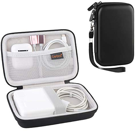 Canboc Custodia da trasporto MacBook Air Pro Adattatore di alimentazione MagSafe/MagSafe 2, iPhone 14/14 Pro MagSafe Caricatore, Hub USB C, Hub tipo C.