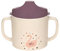 LÄSSIG Tasse à boire pour enfants avec anse et couvercle amovible 150 ml/Sippy Cup Little Water Swan