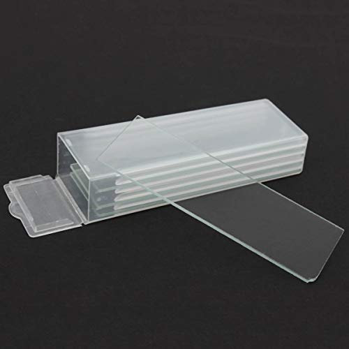 XIOFYA 5Pcs 1 mm Dicke Cavity Glasplättchen Einzel Concave Mikroskop Glasdias Wiederverwendbare Labor Blank Probe Deckglas
