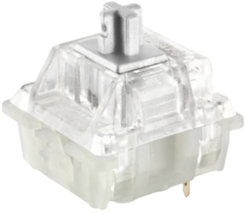 Packung mit Cherry MX Tastenschaltern für Mechanische Tastaturen | Plate Mounted Switches | MX1A51NA (Cherry RGB Speed Silver, 90 Stück)
