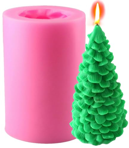 Christmas Candle Moulds,Christmas Tree Candle Mould,Weihnachtsbaum Kerzenform,Kerzen Formen für Weihnachten Deko
