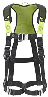Honeywell Miller H500 Harness Industry Comfort 1036081, Back & Front D-Rings, Auto Quick-Release Leg & Chest Buckles, Lightweight, Breathable, Suitable for Construction, Size 1, IC6 Model