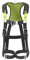 Honeywell Miller H500 Harness Industry Comfort 1036081, Back & Front D-Rings, Auto Quick-Release Leg & Chest Buckles, Lightweight, Breathable, Suitable for Construction, Size 1, IC6 Model