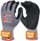 schutzmeister 24 Paar Premium Nitril Arbeitshandschuhe Herren - Größe 9/L - Schutzhandschuhe mit verbessertem Grip für widrige Bedingungen, ölresistent, feines Tastgefühl, ideal für Privat & Gewerbe