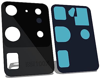 IS-TECK Kompatibel mit Samsung Galaxy S20 Ultra G988 Ersatz Kamera Glas Linse inkl. Kleber Set