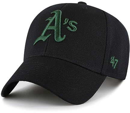 '47 Oakland Athletics Black MLB Most Value P. Snapback Cap - One-Size