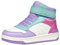 Geox J WASHIBA Girl A Basket, Multicolore, 26 EU