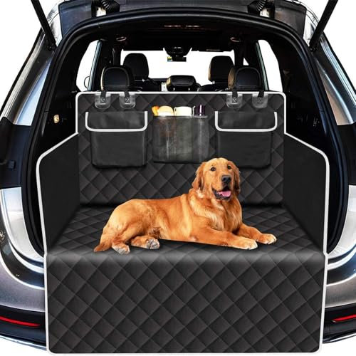 VELOMY Kofferraumschutz Hund Auto, für Dacia Jogger Extreme Lodgy 2000-2023 2024 rutschfest Wasserdicht Kratzfest Langlebig Pflegeleicht,A