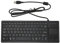 LICAEVEY K 800 Keyboard with Touchpad, USB Wired Touch Keyboard Industrial Slim Mini Keyboard with HUB Function, for Industrial Marine Manufacturing