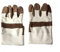 TuTaTiMANG Verschleißfeste Und Wärmeisolierende Arbeitsschutzhandschuhe, Kurze Schweißhandschuhe, Zum Schweißen, Für Kamine, Öfen, Holzöfen, Öfen, Grills