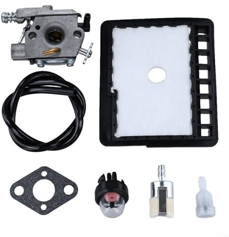 Kit carburateur pour tronçonneuse Echo CS 300 CS 301 CS 305 CS 340 CS 341 CS 345 Installation facile et performance améliorée