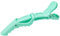 Hrlace Lot de 6 pinces à cheveux crocodiles - Pinces à cheveux pour coiffeur et coupe - Style professionnel - Pour cheveux épais et fins - Turquoise