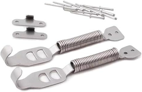 Zxfdsfdbnm Edelstahlkofferdeckel Spring Pin Motorhaube Feder Federverschluss Clips Lock Car Spring Pin