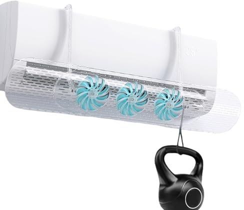 Déflecteur d'Air,Coupe-Vent Extensible pour Climatiseur | Déflecteur Gain de Place pour Bureau, Chambre, Appartement, Dortoir