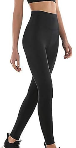 HENESE Pantalon de Perte de Poids Pantalon Sauna Néoprène Femme Thermique Minceur Leggings Hot Thermo Sauna Sueur Shaper pour Fitness (M)