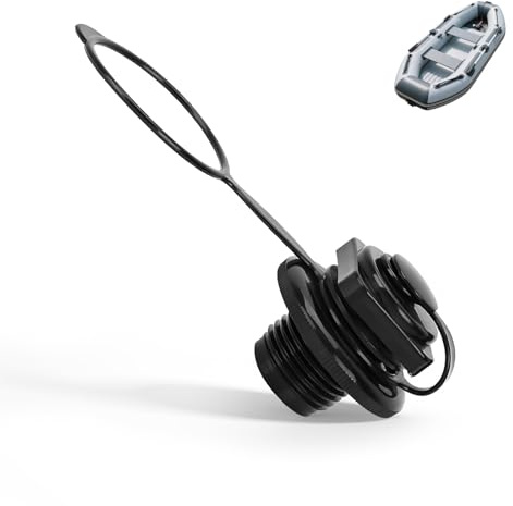 AzureRay 23,5 mm Bouchon de Valve de Rechange pour Baignoires Gonflables, Canoe Gonflable, Spas, Piscines et Jacuzzis - Compatible avec Bestway - Couvercle en Plastique Robuste
