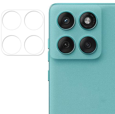 Wigento Kamera Schutzglas für Xiaomi Redmi 14C 4G, Linsenschutz, HD klar, kratzfest, blasenfreie Anbringung, passgenauer Kameraschutz (Transparent)