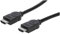Manhattan 323222 High Speed HDMI-Kabel mit Ethernet-Kanal (HEC ARC 3D 4K) HDMI-Stecker auf HDMI-Stecker geschirmt schwarz 3 m