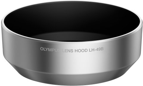 Olympus LH-49B - Tapa de Objetivo para M.Zuiko Digital ED 25 mm f:1.8, Plata