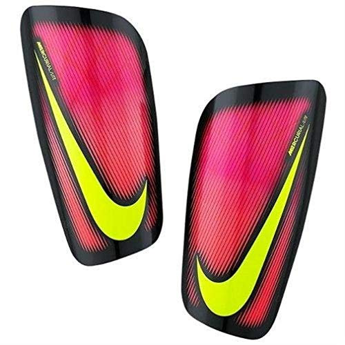 Nike Mercurial LITE - Schienbeinschutz Unisex, Rosa (pink Blast/Black/Volt), L