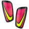 Nike Mercurial LITE - Schienbeinschutz Unisex, Rosa (pink Blast/Black/Volt), L